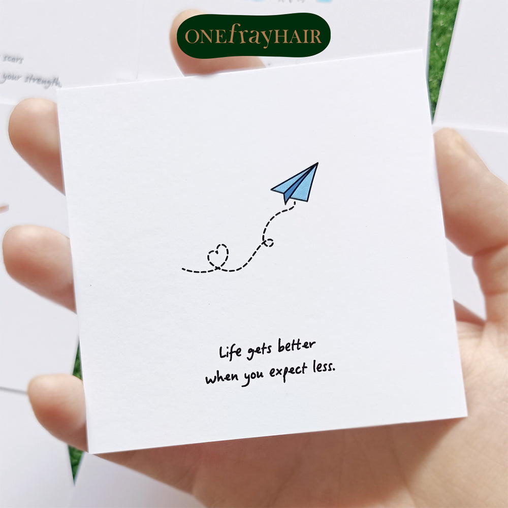 Minimalist Doodles Motivational Mini Cards