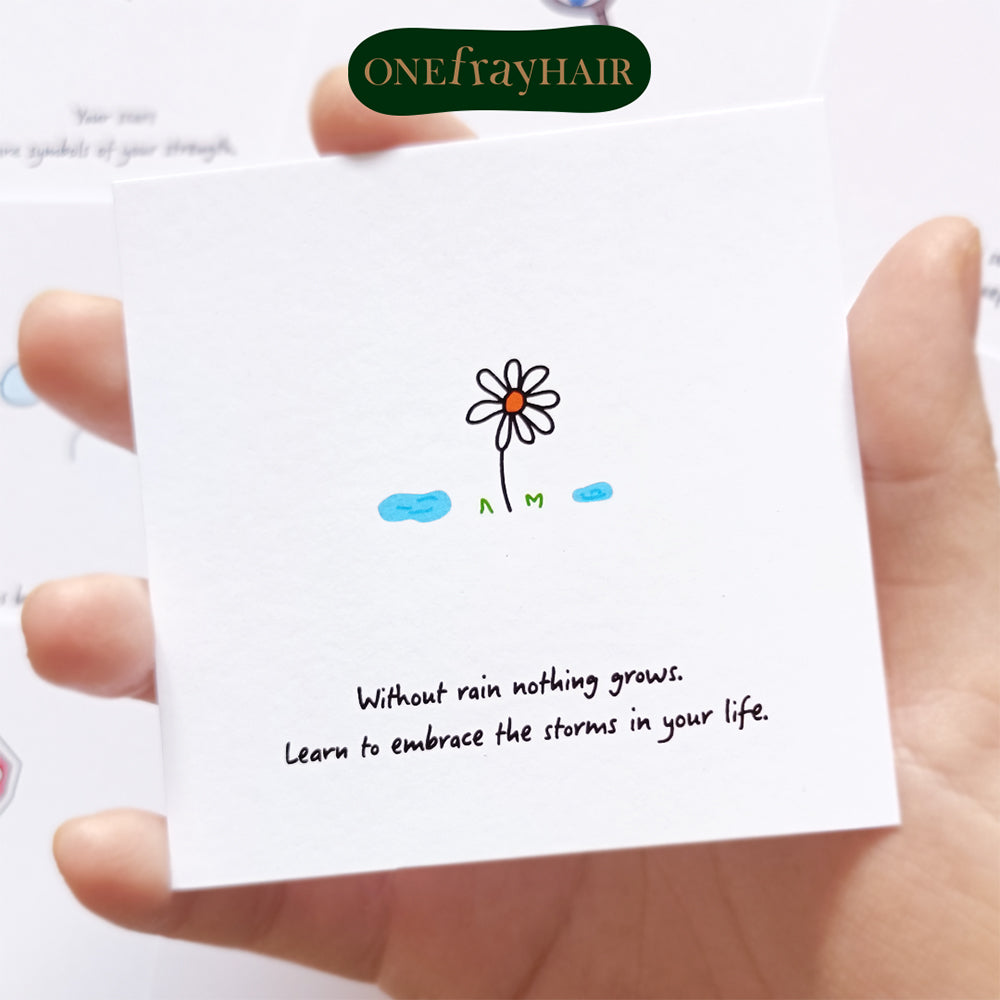 Minimalist Doodles Motivational Mini Cards