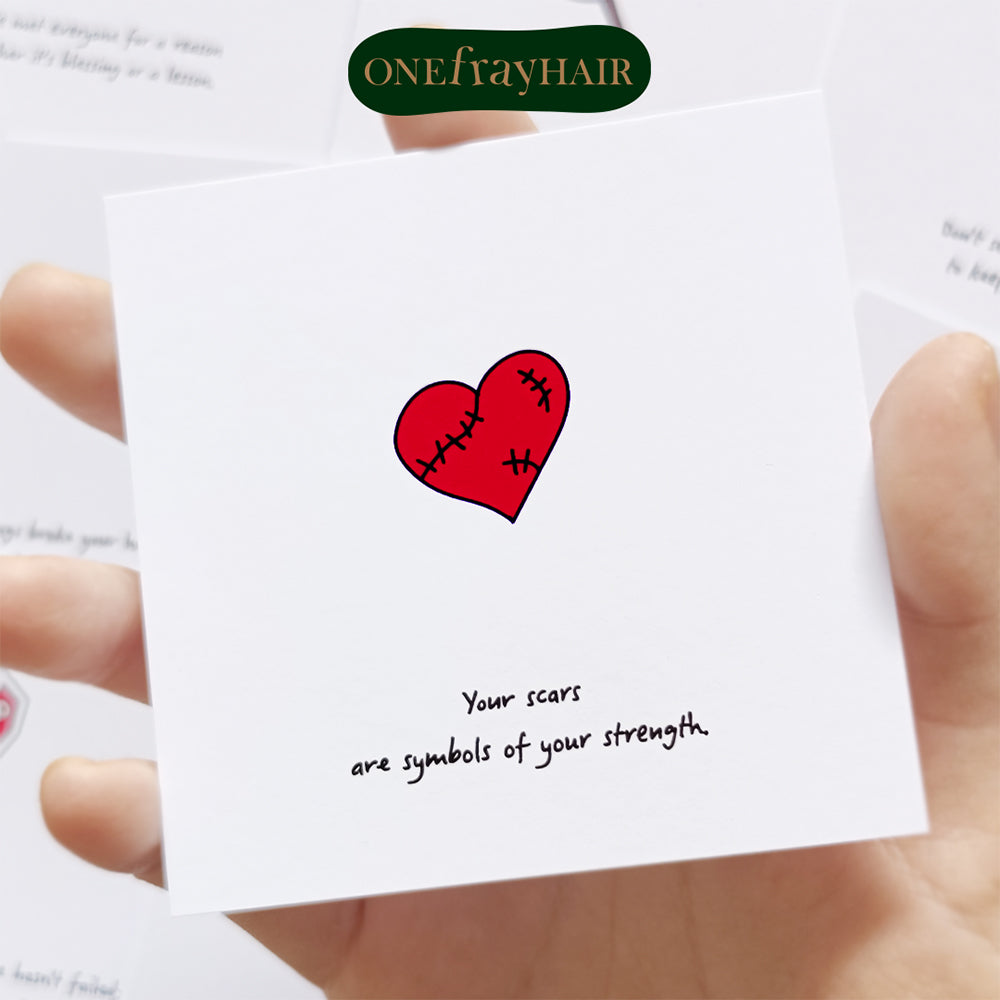 Minimalist Doodles Motivational Mini Cards