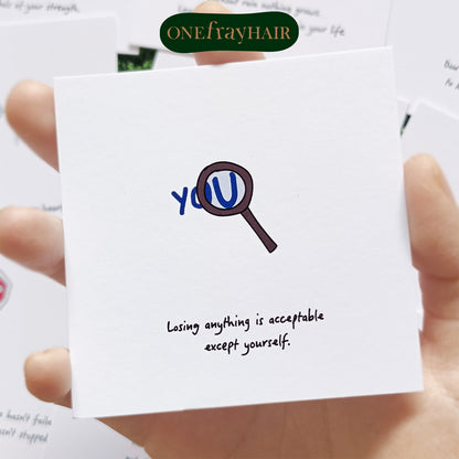 Minimalist Doodles Motivational Mini Cards